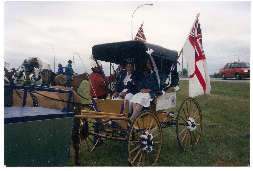 Donald H. Broder would participate in parades and allow war veterans from local legions to ride in his carriages. He had a deep respect for democracy and the freedom these men and women fought for.