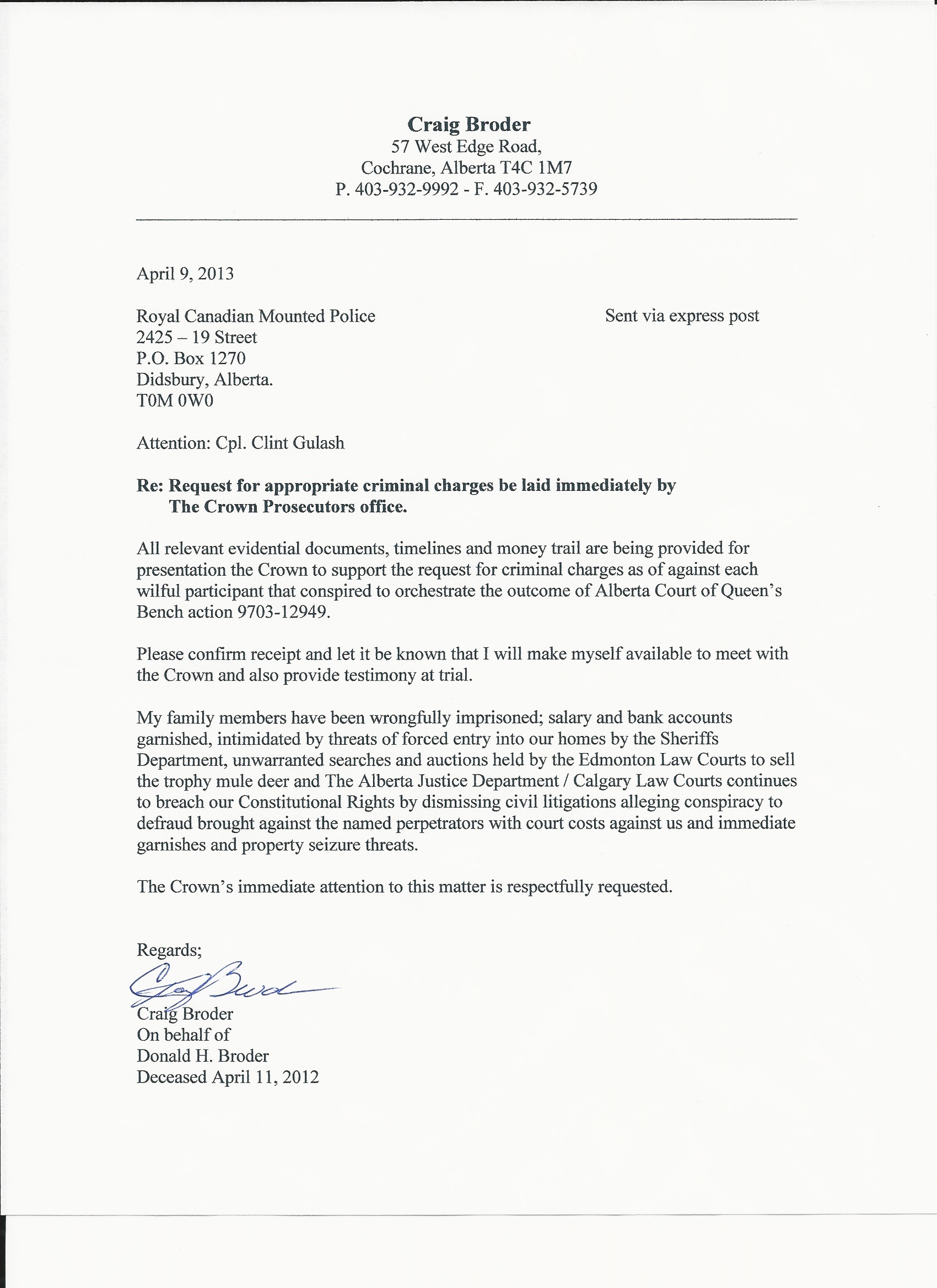 Rcmp cover letter examples